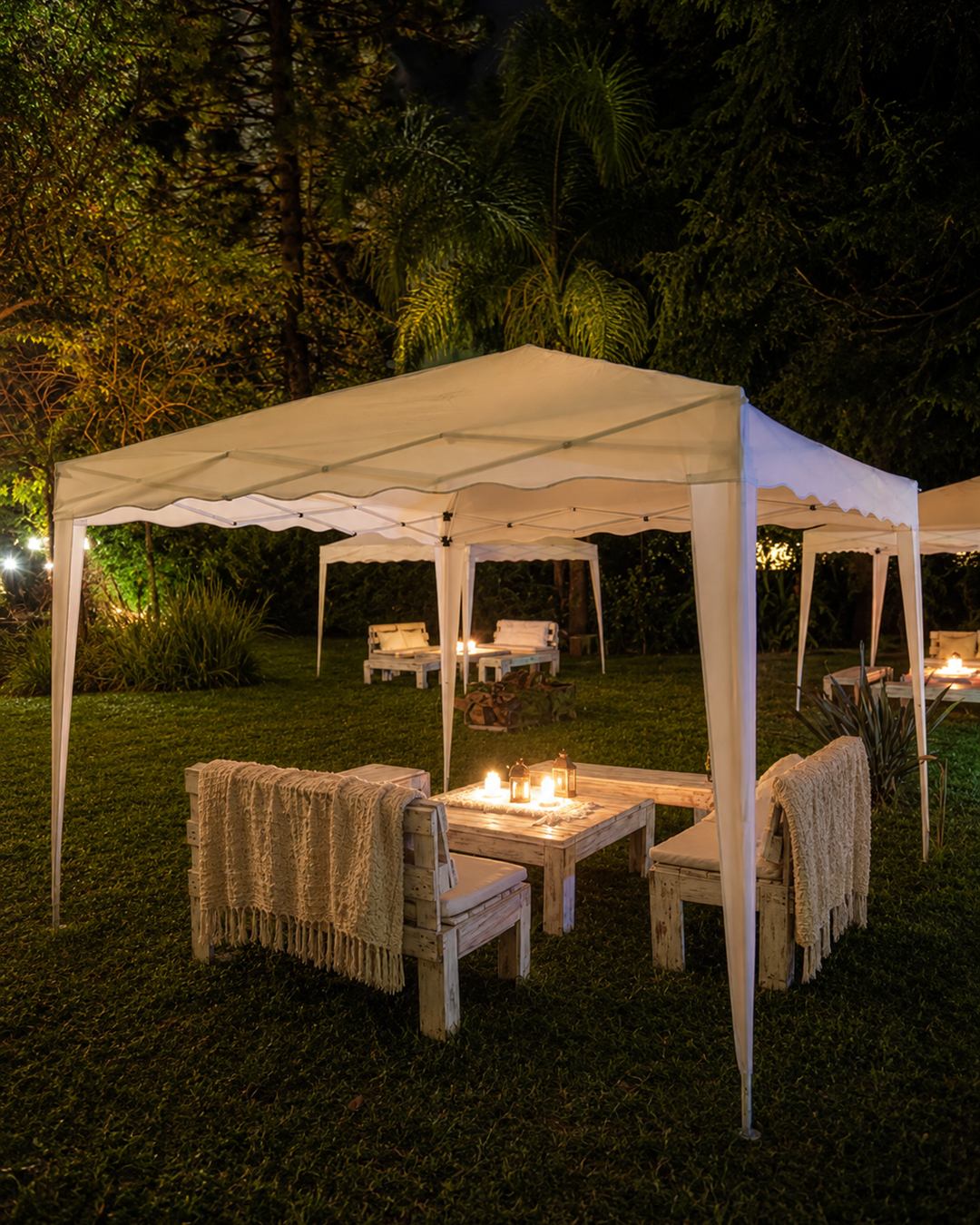 Ambiente nocturno en Sendero Leloir