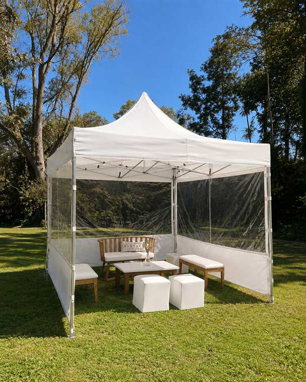 Espacio de trabajo al aire libre en Sendero Leloir