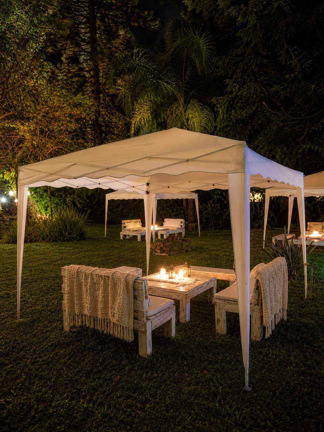 Ambiente nocturno en Sendero Leloir